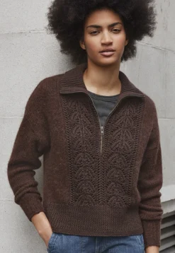 Zip-Neck Sweater*Wrap London New