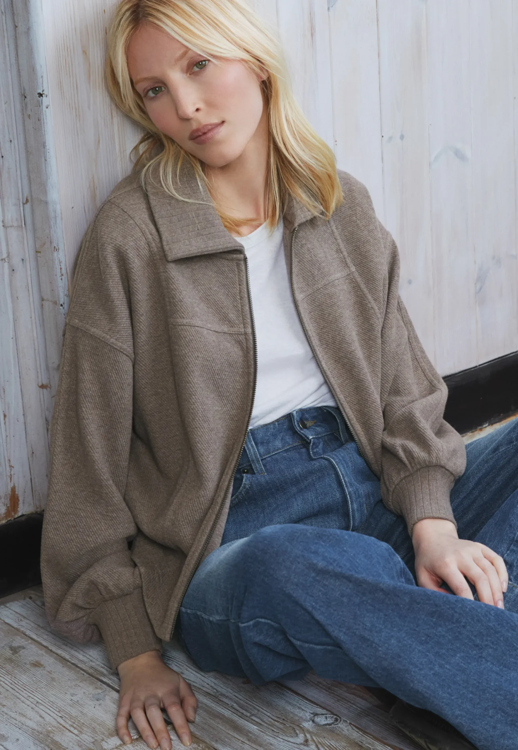 Zip-Up Jacket*Wrap London Cheap